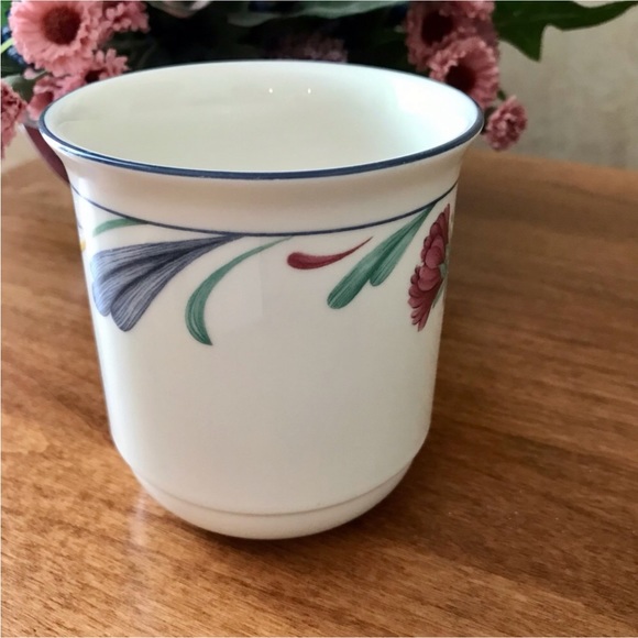 Lenox Poppies on Blue Mug - Picture 3 of 6